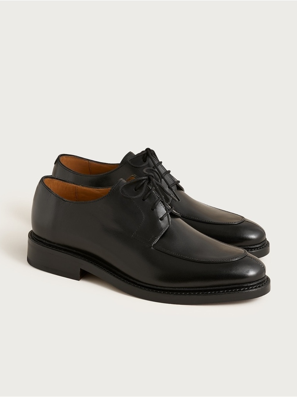 J Crew Used Essex split-toe bluchers in leather CL534